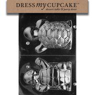 Dress My Cupcake Chocolate Candy Mold, Happy 3D Turtle