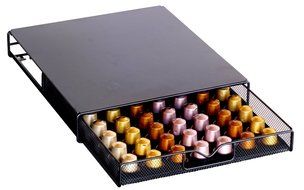 Generic NV_1008002869_YC-US2 Blackge Nespresso Drawer spres Coffee Pod awer holder for r for Storage Mesh apsul... N2