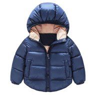 Snowsuit ,BeautyVan Baby Infant Girls Winter Warm Hooded Coat Cloak Jacket Snowsuit Thick Clothes (4T, Red) N8