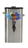 Wilbur Curtis Iced Tea Dispenser 4.0 Gallon Tea Dispenser, Oval 17&rdquo;H - Designed to Preserve Flavor - TCO417A000...
