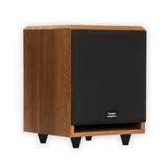 Theater Solutions SUB8FM Front Firing Powered Subwoofer (Mahogany) N2