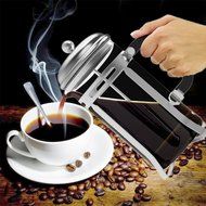 UBLISS Stainless Steel Teapot,Coffee French Pressure Pot 1000ml N7