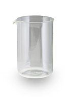 BonJour Coffee Universal French Press Replacement Glass Carafe, 50.7-Ounce