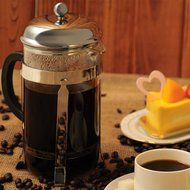 UBLISS Stainless Steel Teapot,Coffee French Pressure Pot 1000ml N8
