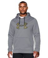 Under Armour Men's UA Storm MTN Big Logo Hoodie Small Steel N44