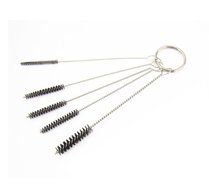 Carburetor Carbon Dirt Jet Remove 5 Cleaning Needles + Brushes Tool For Suzuki