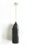 Milk Frother Black Handheld Electric Milk Frother, 8" Black N2