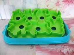 Tupperware JELLO JIGGLERS 2pc FUN Animal Shape Dessert Mold NEW