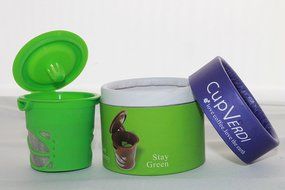 Cup Verde&reg; Refillable 2.0 K-Cup For Keurig Brewers Reusable Coffee Filter Works In 2.0 Keurig Machine N14