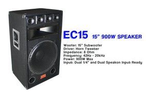 EMB PROFESSIONAL 15&quot; 900W EC15 CABINET SPEAKERS SYSTEM
