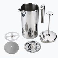 Meelio 18/8 Stainless Steel Double Wall Coffee French Press and Tea Maker,(Stainless Steel Screen,Mirror Finish... N5