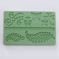 Fern Butterfly Silicone Cake Mould