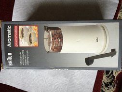 Braun Aromatic Coffee Grinder "Gourmet Edition" (Model: KSM 4) N3