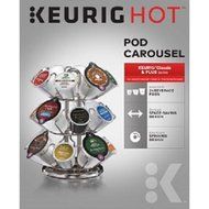 Keurig 24-Pod Carousel Sleek Chrome Finish