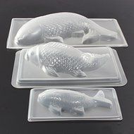 Bluelover Koi Fish 3D Mold Cake Chocolate Mould Jelly Sugar Craft Mold M N6