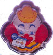 Wilson Happy Clown Cake Pan (1808-802, 1989)