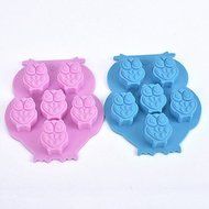 Y&amp;XL&amp;H (Random color)1Pcs Ice Cube Ice Cube Tray Soap Mold Owl Shaped Silicone Cake Mold Chocolate Mold N3
