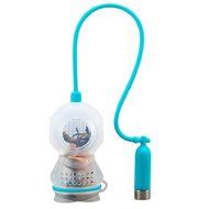 Silicone Diver Deep Tea Leaf Herbal Spice Strainer Filter Infuser Diffuser Bag-Light Blue N2