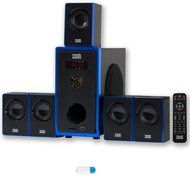 Acoustic Audio AA5102 Home Theater 5.1 Speaker System with USB Bluetooth Surround Sound N2