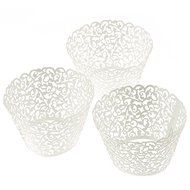 Little Vine Lace Laser Cut Cupcake Wrapper Liner Baking Cup Muffin &amp; Happy Kitchen Time N3