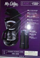 Mr Coffee Programmable 12 cup Coffeemaker and Grinder Combo N2