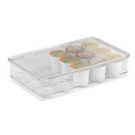 InterDesign Cabinet Binz Tea Bag Organizer Box, Clear N16