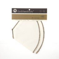 CoffeeSock Drip #4 Cone - GOTS Certified Organic Cotton Reusable Coffee Filters
