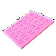Mujiang Fondant Letter Mold Candy Making Tools Silicone Alphabet Molds Cake Decorating N10