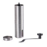 [Lighting Deal Today] 3-Queen Adjustable Ceramic Burr Manual Coffee Grinder Mill, Silver N5