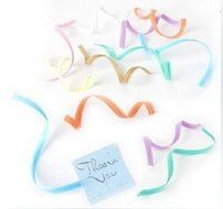 Astra shop 100Pcs Vibrant Color Multi-Functional Plastic Twist Ties for Pastry/Cookie/Cake/Toast/Bread Bags-Purple N6