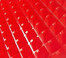 Fashionclubs Non Stick Silicone Raised Pyramid Trays Baking Mat 39cmx27cm N3