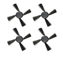 Black Side Brushes Replacement for Neato BotVac 70e 75 80 85 Series, 4-Pack N3