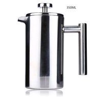 Large Capacity Stainless Steel Insulated Press Coffee Tea Maker with Filter Double Wall800ML N6