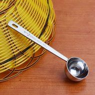 Leyaron Endurance Stainless Steel 1 Tablespoon Measuring Coffee Scoop, Set of 2 N5