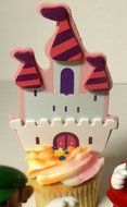 Super Mario Brothers 18 Piece Deluxe Birthday Cupcake Topper Set Featuring Shy, Mario, Goomba, Yoshi, Bomb, Luigi... N3