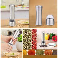 SysPod(TM) Pratical Kitchen Accessories Seasoning Grinding Tool Stainless Steel Manual Pepper Grinder Portable...