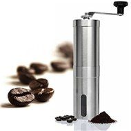 Cusfull Manual Coffee Grinder Stainless Steel Coffee Bean Grinder Adjustable Portable
