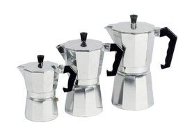My Basics-Germany Aluminum Stovetop Espresso Maker 3 Cup N3
