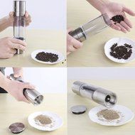 Cusfull Manual Coffee Grinder Stainless Steel Coffee Bean Grinder Adjustable Portable N6