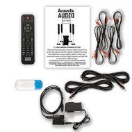 Acoustic Audio AAT1000 Tower 5.1 Speaker System with USB Bluetooth Optical Input and 2 Extension Cables N2