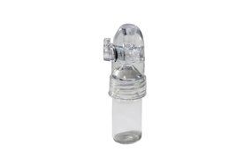 The Snuff Glass Spoon Top Combo - Vial With Spoon Top and Snuff Bullet Combo N2