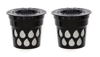 Reusable Coffee K-Cup Filters (Set of 2) - Use your Own Coffee in all Keurig 2.0 and Earlier Brewers N4