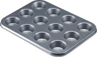 Westmark 32912270 Baking Tin 12 Cupcakes and Muffins Pan Bakeware, Gray