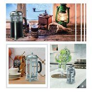 Classic French Press, Nuovoware 0.88 Quart Triple Filter French Press / Coffee & Tea Maker Complete Bundle, Heat... N6