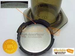 For Coffee Maker Aeropress Reusable Filter Solid Stainless - Fine Stainless Steel Coffee Filter - Many Copies...