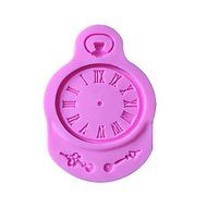 Y&amp;XL&amp;H A Pocket Watch Type Candy Fondant Cake Molds For The Kitchen Baking Molds 9.2X6X0.7cm N2