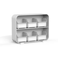 Mind Reader 'Clutch' 6 Drawer Tea Bag Holder, Black N12