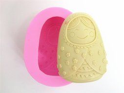 Wocuz W0007 Baby Shape Craft Art Silicone Soap Mold Candy Chocolate Making Mould