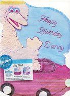 Wilton Big Bird in Car / Nest Cake Pan (2105-805, 1989) Sesame Street Muppets Jim Henson N2