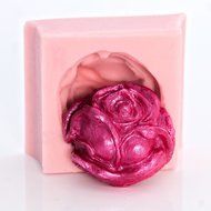 Silicone Rose Mold Food Safe Fondant, Chocolate, Candy, Mint, Resin, Polymer Clay, Soap, Wax, Jewelry, Craft Mold... N4
